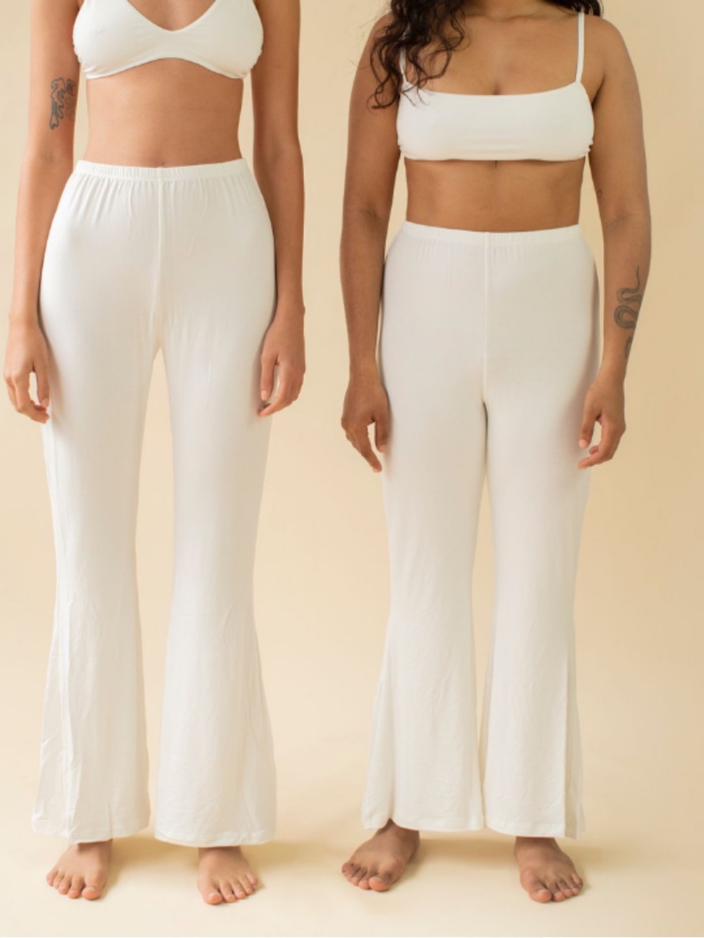 Hara the Label White Flares